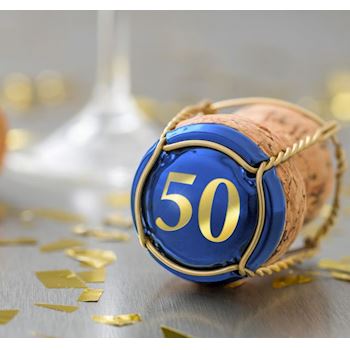50 jaar champagnekurk